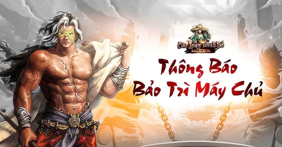 Thông báo bảo trì máy chủ